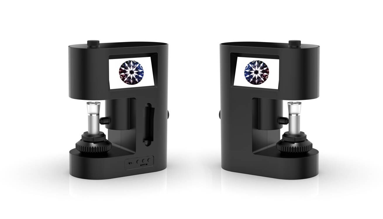 Digital Diamond Girdle Inscription Viewer
